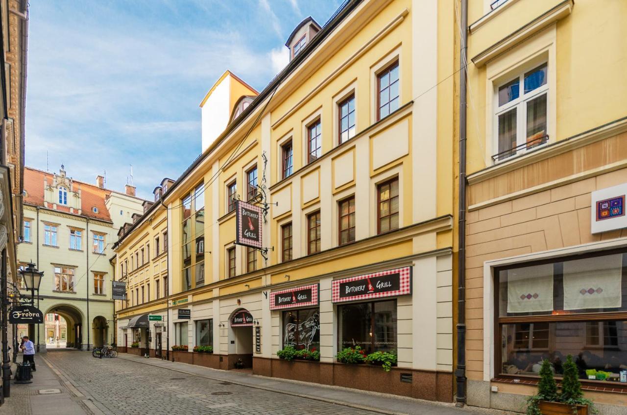 Sukiennice Aparthotel Wrocław Buitenkant foto